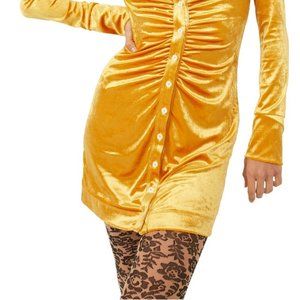 Free People Shayla Velvet Mini Dress